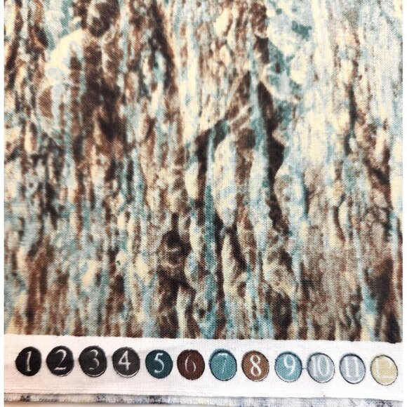 Elusive Catch Fabric By Ron Jenkins For SSI Oceanic River Lake Side Material hal - Picture 5 of 8